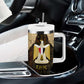 Anubis Egypt Tumbler With Handle Ancient Hieroglyph Pharaoh Spirit - African Pride