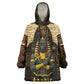 Anubis Egypt Wearable Blanket Hoodie Ancient Hieroglyph Pharaoh Spirit - African Pride