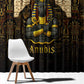 Anubis Egypt Window Curtain Ancient Hieroglyph Pharaoh Spirit - African Pride