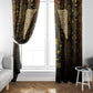 Anubis Egypt Window Curtain Ancient Hieroglyph Pharaoh Spirit - African Pride