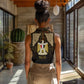 Anubis Egypt Women Sleeveless Polo Shirt Ancient Hieroglyph Pharaoh Spirit - African Pride