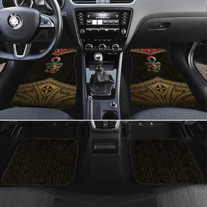 Ankh Eye of Horus Egypt Car Mats Ancient Black Gold Hieroglyph Spirit - African Pride