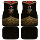 Ankh Eye of Horus Egypt Car Mats Ancient Black Gold Hieroglyph Spirit - African Pride