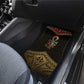 Ankh Eye of Horus Egypt Car Mats Ancient Black Gold Hieroglyph Spirit - African Pride