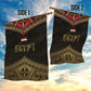 Ankh Eye of Horus Egypt Garden Flag Ancient Black Gold Hieroglyph Spirit - African Pride