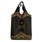 Ankh Eye of Horus Egypt Grocery Bag Ancient Black Gold Hieroglyph Spirit - African Pride