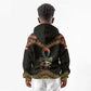 Ankh Eye of Horus Egypt Kid Hoodie Ancient Black Gold Hieroglyph Spirit - African Pride