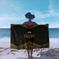 Ankh Eye of Horus Egypt Sarong Ancient Black Gold Hieroglyph Spirit - African Pride
