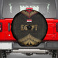 Ankh Eye of Horus Egypt Spare Tire Cover Ancient Black Gold Hieroglyph Spirit - African Pride