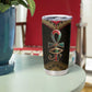 Ankh Eye of Horus Egypt Tumbler Cup Ancient Black Gold Hieroglyph Spirit - African Pride