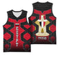 Egypt Flag Emblem Basketball Jersey Red Black Bold Spirit - African Pride