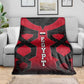 Egypt Flag Emblem Blanket Red Black Bold Spirit - African Pride