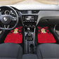 Egypt Flag Emblem Car Mats Red Black Bold Spirit - African Pride