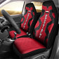 Egypt Flag Emblem Car Seat Cover Red Black Bold Spirit - African Pride