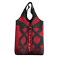 Egypt Flag Emblem Grocery Bag Red Black Bold Spirit - African Pride