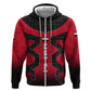 Egypt Flag Emblem Hoodie Red Black Bold Spirit - African Pride