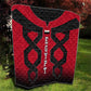 Egypt Flag Emblem Quilt Red Black Bold Spirit - African Pride