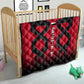 Egypt Flag Emblem Quilt Red Black Bold Spirit - African Pride
