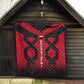 Egypt Flag Emblem Quilt Red Black Bold Spirit - African Pride