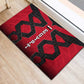 Egypt Flag Emblem Rubber Doormat Red Black Bold Spirit - African Pride