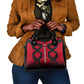 Egypt Flag Emblem Shoulder Handbag Red Black Bold Spirit - African Pride