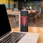 Egypt Flag Emblem Skinny Tumbler Red Black Bold Spirit - African Pride