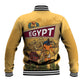 Egyptian Pyramids and Anubis Baseball Jacket Camel Caravan Desert - African Pride