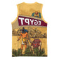 Egyptian Pyramids and Anubis Basketball Jersey Camel Caravan Desert - African Pride