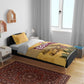 Egyptian Pyramids and Anubis Bedding Set Camel Caravan Desert - African Pride