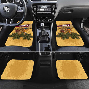 Egyptian Pyramids and Anubis Car Mats Camel Caravan Desert - African Pride