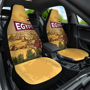 Egyptian Pyramids and Anubis Car Seat Cover Camel Caravan Desert - African Pride