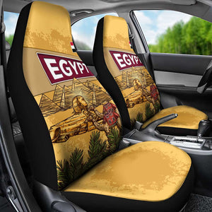 Egyptian Pyramids and Anubis Car Seat Cover Camel Caravan Desert - African Pride