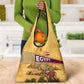 Egyptian Pyramids and Anubis Grocery Bag Camel Caravan Desert - African Pride