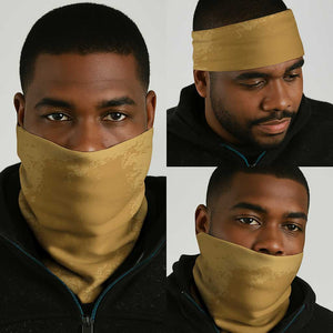 Egyptian Pyramids and Anubis Neck Gaiter Camel Caravan Desert - African Pride