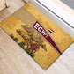 Egyptian Pyramids and Anubis Rubber Doormat Camel Caravan Desert - African Pride