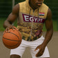 Egyptian Pyramids and Anubis Sleeveless Zip Hoodie Camel Caravan Desert - African Pride
