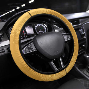 Egyptian Pyramids and Anubis Steering Wheel Cover Camel Caravan Desert - African Pride