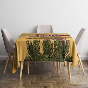 Egyptian Pyramids and Anubis Tablecloth Camel Caravan Desert - African Pride