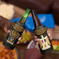 Pharaoh King Tut Egypt 4 in 1 Can Cooler Tumbler Hieroglyphic Gold Pattern - African Pride