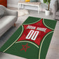 Personalized Morocco Football Atlas Lion Area Rug Moroccan Star National Flag