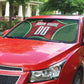 Personalized Morocco Football Atlas Lion Auto Sun Shade Moroccan Star National Flag
