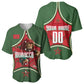 Personalized Morocco Football Atlas Lion Baseball Jersey Moroccan Star National Flag