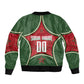 Personalized Morocco Football Atlas Lion Bomber Jacket Moroccan Star National Flag