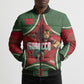Personalized Morocco Football Atlas Lion Bomber Puffer Jacket Moroccan Star National Flag