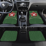 Personalized Morocco Football Atlas Lion Car Mats Moroccan Star National Flag