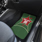 Personalized Morocco Football Atlas Lion Car Mats Moroccan Star National Flag