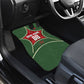 Personalized Morocco Football Atlas Lion Car Mats Moroccan Star National Flag
