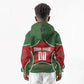 Personalized Morocco Football Atlas Lion Kid Hoodie Moroccan Star National Flag