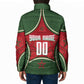 Personalized Morocco Football Atlas Lion Padded Jacket Moroccan Star National Flag