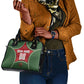Personalized Morocco Football Atlas Lion Shoulder Handbag Moroccan Star National Flag